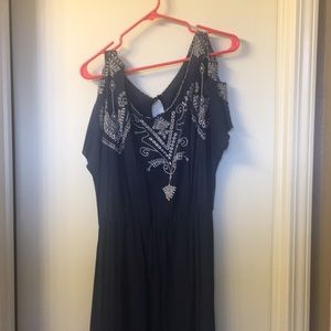 Cold Shoulder Maxi Dress
